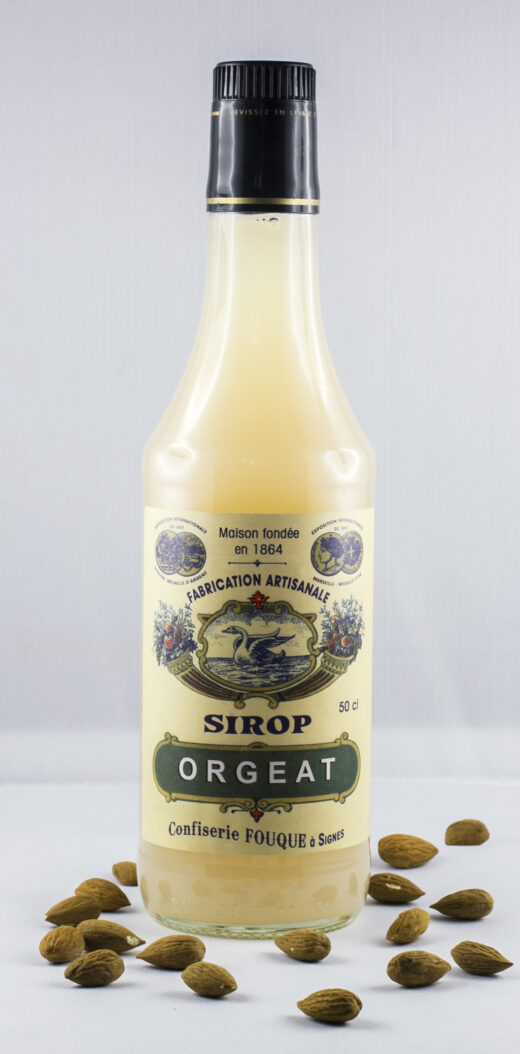 Sirop d'Orgeat sans colorant