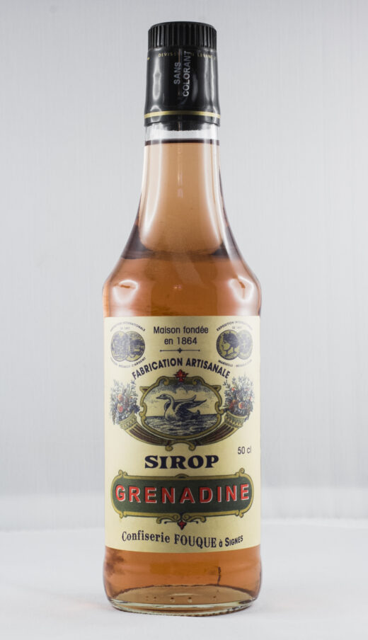 Ssirop de Grenadine sans colorant