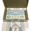 Coffret de 3 barres de nougat (Noir, blanc Provence et blanc Félibres)